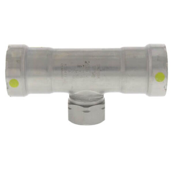 Escenografia 1 x 1 x 0.75 in. Steel Tee MegaPressG, Press x Press x FPT Fitting, Black ES2942103 - main